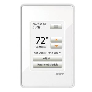 DITRA-HEAT-E-RT TOUCH PROGRAM THERMOSTAT WHITE - DHERT102/BW